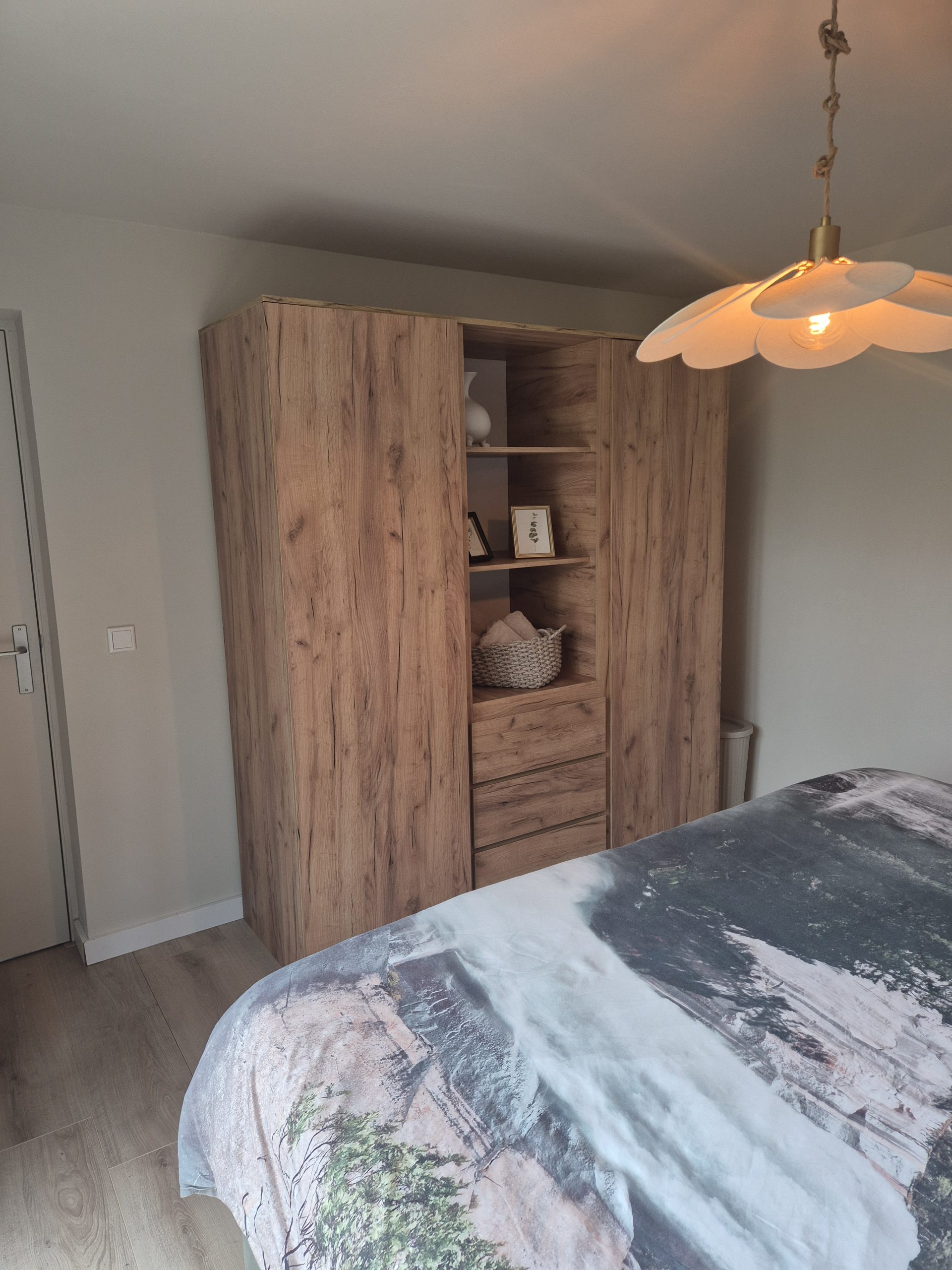 B&B Slaapkamer kast Slaapkamer Tuinhuis B&B Helene Hoeve